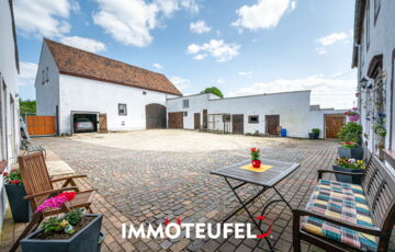 viel Platz im Innenhof
